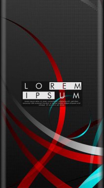 Soyut dikey arka planlar vektör tasarımı. Renk bandı dalga tasarımı. tasarım arka planınız için uygun