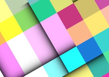 kare kare ile soyut renkli arka plan. vektör geometrik.