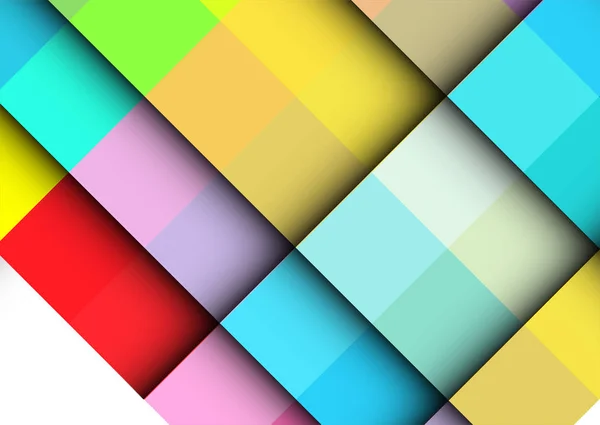 Абстрактный красочный фон с квадратными рамками. векторная геометрия . — стоковый вектор