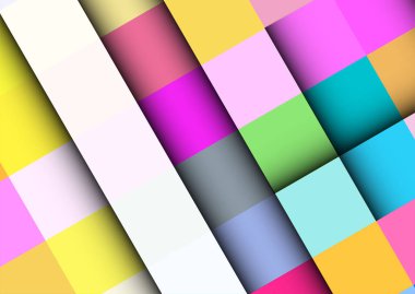 kare kare ile soyut renkli arka plan. vektör geometrik.