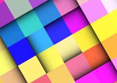 kare kare ile soyut renkli arka plan. vektör geometrik.