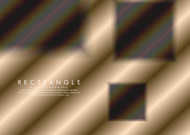 Degrade metal arka plan renginde bir bulanıklık kutusunun vektör çizimi