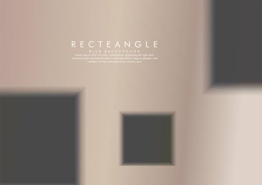 Degrade metal arka plan renginde bir bulanıklık kutusunun vektör çizimi