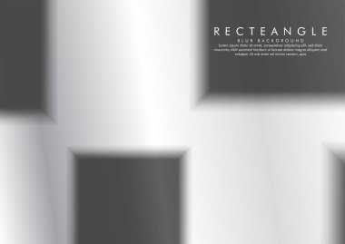 Degrade metal arka plan renginde bir bulanıklık kutusunun vektör çizimi