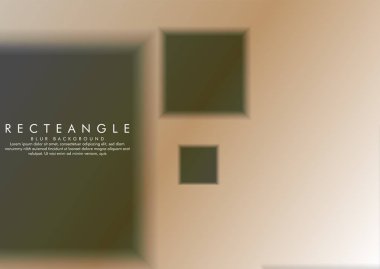 Degrade metal arka plan renginde bir bulanıklık kutusunun vektör çizimi