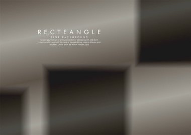 Degrade metal arka plan renginde bir bulanıklık kutusunun vektör çizimi