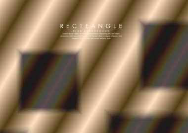 Degrade metal arka plan renginde bir bulanıklık kutusunun vektör çizimi