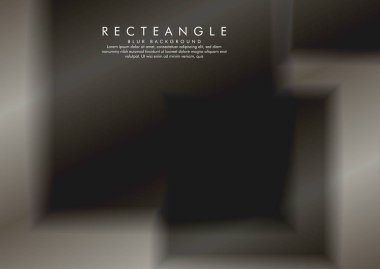 Degrade metal arka plan renginde bir bulanıklık kutusunun vektör çizimi