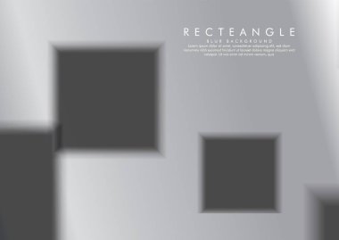 Degrade metal arka plan renginde bir bulanıklık kutusunun vektör çizimi