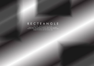 Degrade metal arka plan renginde bir bulanıklık kutusunun vektör çizimi