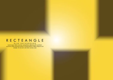 Arka plan rengi radyal degradeli bir bulanıklık kutusunun vektör çizimi