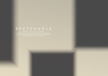 Degrade arka plana sahip bir bulanıklık kutusunun vektör çizimi. renkli taş ve tuğla