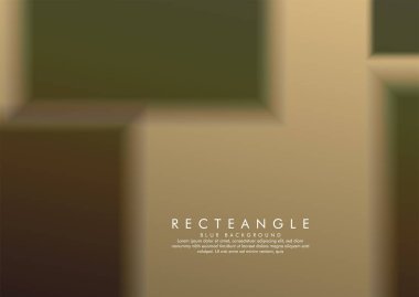 Degrade arka plana sahip bir bulanıklık kutusunun vektör çizimi. renkli taş ve tuğla