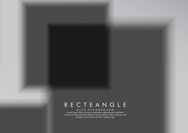 Degrade arka plana sahip bir bulanıklık kutusunun vektör çizimi. renkli taş ve tuğla