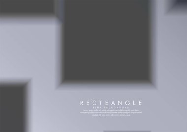 Degrade arka plana sahip bir bulanıklık kutusunun vektör çizimi. renkli taş ve tuğla