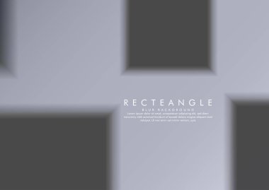 Degrade arka plana sahip bir bulanıklık kutusunun vektör çizimi. renkli taş ve tuğla