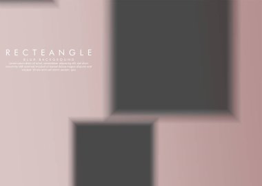 Degrade arka plana sahip bir bulanıklık kutusunun vektör çizimi. renkli taş ve tuğla