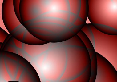 Daire stili ile renkli tasarım şablonu vektör illüstrasyon. Degrade stili ile soyut arka plan vektör modern daire şablonu