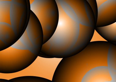 Daire stili ile renkli tasarım şablonu vektör illüstrasyon. Degrade stili ile soyut arka plan vektör modern daire şablonu