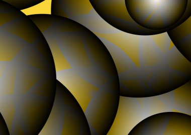 Daire stili ile renkli tasarım şablonu vektör illüstrasyon. Degrade stili ile soyut arka plan vektör modern daire şablonu