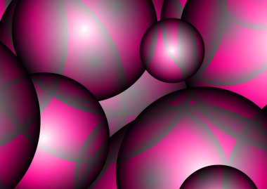 Daire stili ile renkli tasarım şablonu vektör illüstrasyon. Degrade stili ile soyut arka plan vektör modern daire şablonu