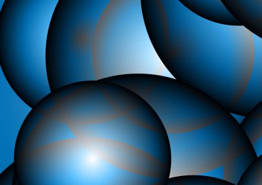 Daire stili ile renkli tasarım şablonu vektör illüstrasyon. Degrade stili ile soyut arka plan vektör modern daire şablonu