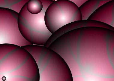 Daire stili ile renkli tasarım şablonu vektör illüstrasyon. Degrade stili ile soyut arka plan vektör modern daire şablonu