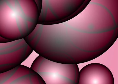 Daire stili ile renkli tasarım şablonu vektör illüstrasyon. Degrade stili ile soyut arka plan vektör modern daire şablonu