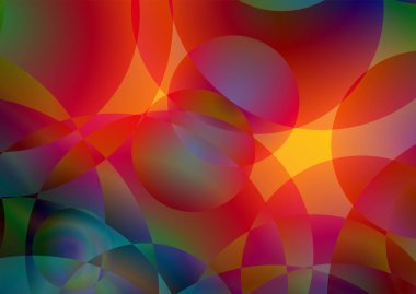 Arka planı aydınlatAn. Soyut Bokeh duvar kağıdı, vektör ilustration