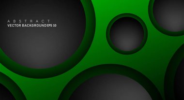 Bla'daki katmanları çakışan renkli geometrik vektör arka planlar