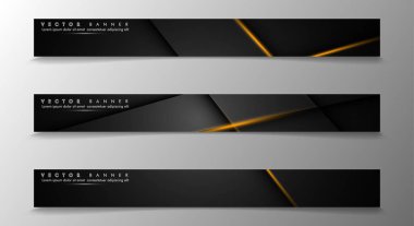 Tasarımınız için bir afiş arka planı ayarlayın. altın renk ve ışık çizgisinin gölge. vektör grafik tasarım illüstrasyon