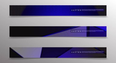 Reklam ve benzeri için uygun açık mavi arka planlar ile Vektör afiş. teknoloji tasarımı. eps 10