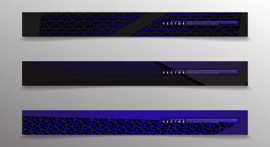 Reklam ve benzeri için uygun açık mavi arka planlar ile Vektör afiş. teknoloji tasarımı. eps 10