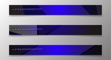 Reklam ve benzeri için uygun açık mavi arka planlar ile Vektör afiş. teknoloji tasarımı. eps 10