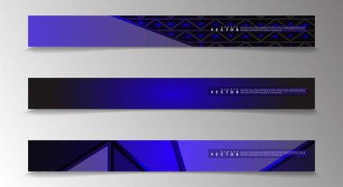 Reklam ve benzeri için uygun açık mavi arka planlar ile Vektör afiş. teknoloji tasarımı. eps 10