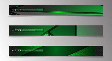Reklam ve benzeri için uygun açık yeşil arka planlar ile Vektör afiş. teknoloji tasarımı. eps 10