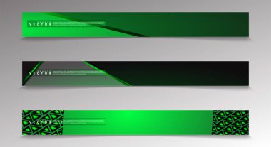 Reklam ve benzeri için uygun açık yeşil arka planlar ile Vektör afiş. teknoloji tasarımı. eps 10