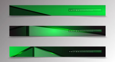 Reklam ve benzeri için uygun açık yeşil arka planlar ile Vektör afiş. teknoloji tasarımı. eps 10