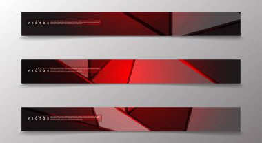 Reklam ve benzeri için uygun ışık kırmızı arka planlar ile Vektör afiş. teknoloji tasarımı. eps 10