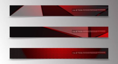 Reklam ve benzeri için uygun ışık kırmızı arka planlar ile Vektör afiş. teknoloji tasarımı. eps 10