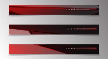 Reklam ve benzeri için uygun ışık kırmızı arka planlar ile Vektör afiş. teknoloji tasarımı. eps 10