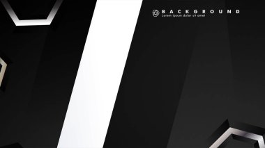 gradyan altıgen şekilli soyut vektör arka planı. arka plan her şey için uygundur. eps 10