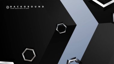 gradyan altıgen şekilli soyut vektör arka planı. arka plan her şey için uygundur. eps 10