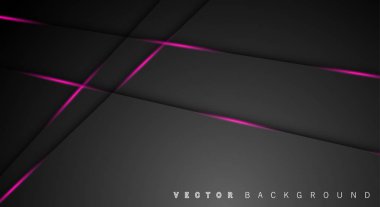Pembe ışık çizgi gölge koyu gri lüks arka plan