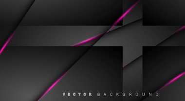Pembe ışık çizgi gölge koyu gri lüks arka plan