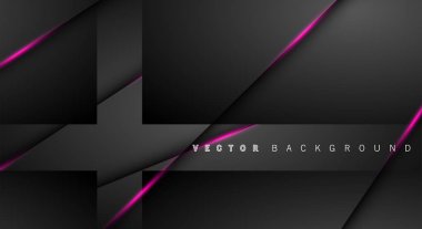 Pembe ışık çizgi gölge koyu gri lüks arka plan