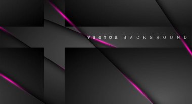 Pembe ışık çizgi gölge koyu gri lüks arka plan