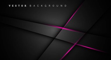 Pembe ışık çizgi gölge koyu gri lüks arka plan