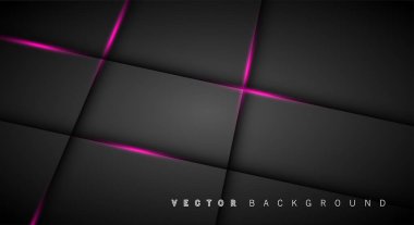 Pembe ışık çizgi gölge koyu gri lüks arka plan