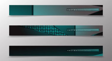 Reklam ve benzeri için uygun açık mavi arka planlar ile Vektör afiş. teknoloji tasarımı. eps 10